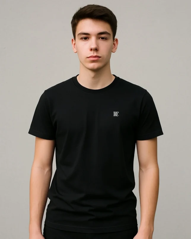 Black T-Shirt - Image 2