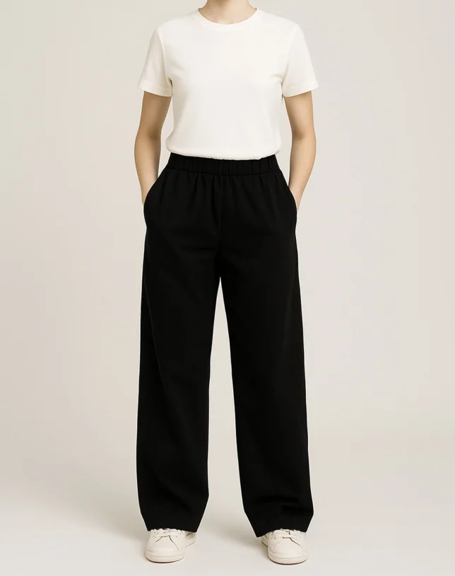 Black Cargo Trousers