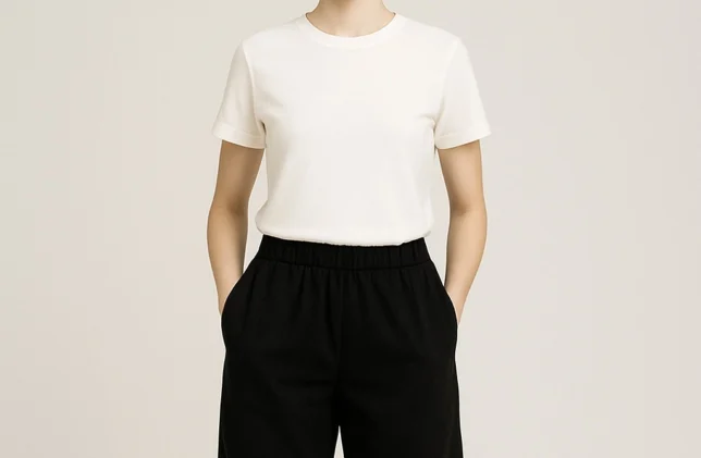 Black Cargo Trousers - Image 2
