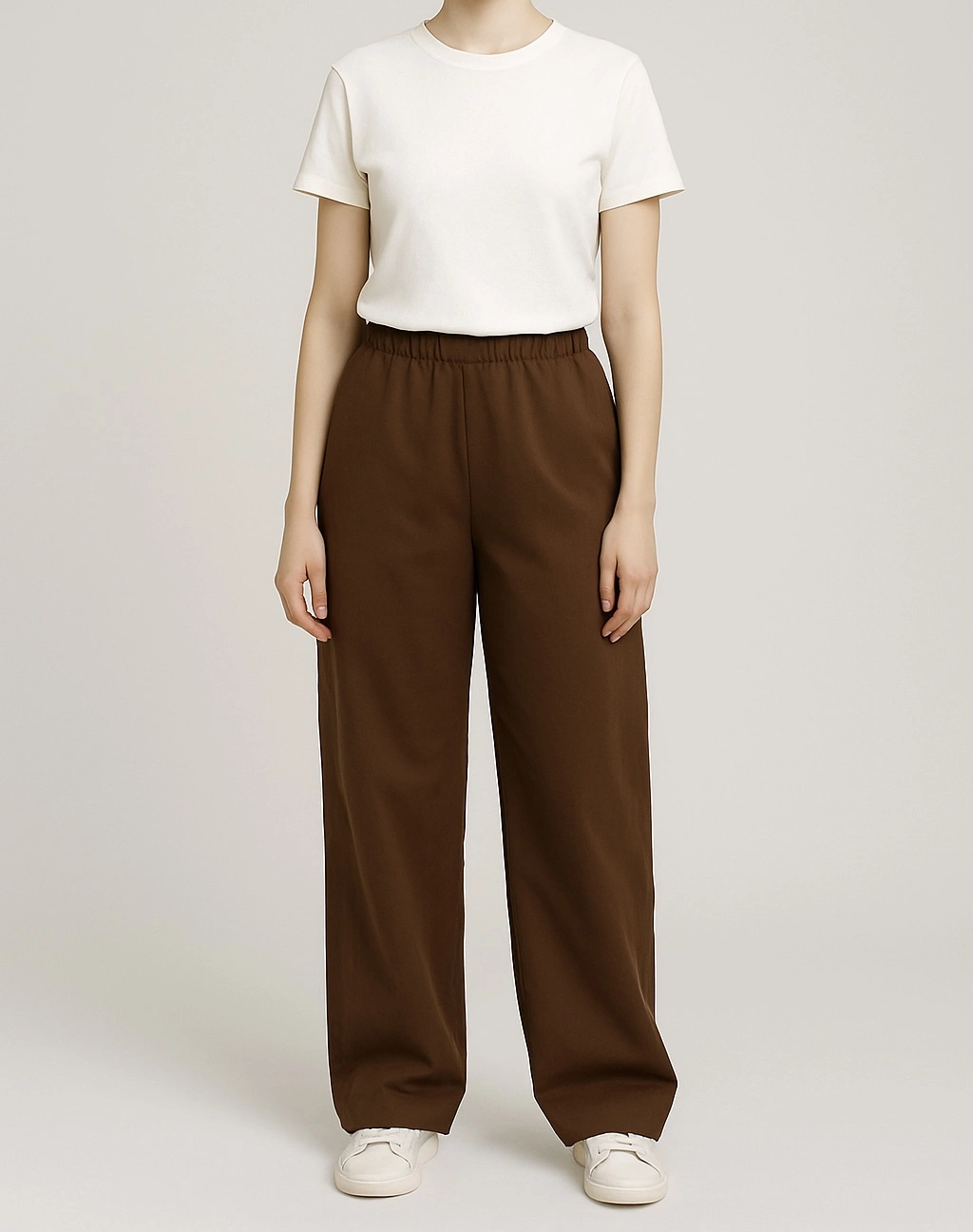 Brown Cargo Trousers