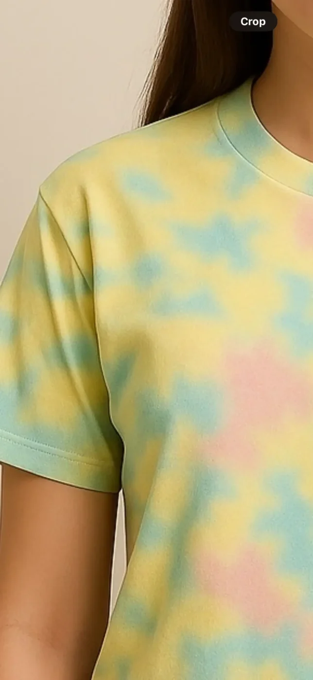 Crumple Tie-Dye Shirt - Image 3