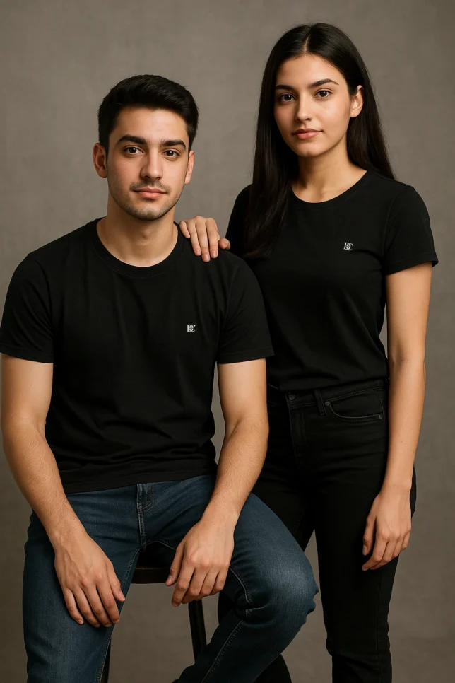 Black T-Shirt - Image 3