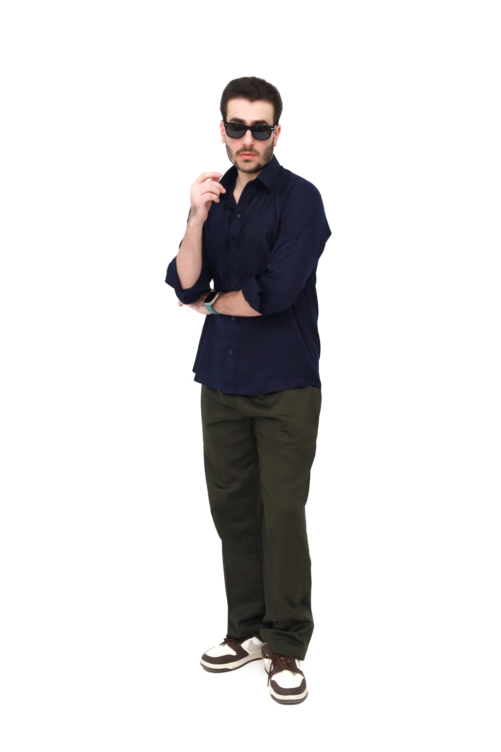 Midnight Men’s Shirt & Trouser Set