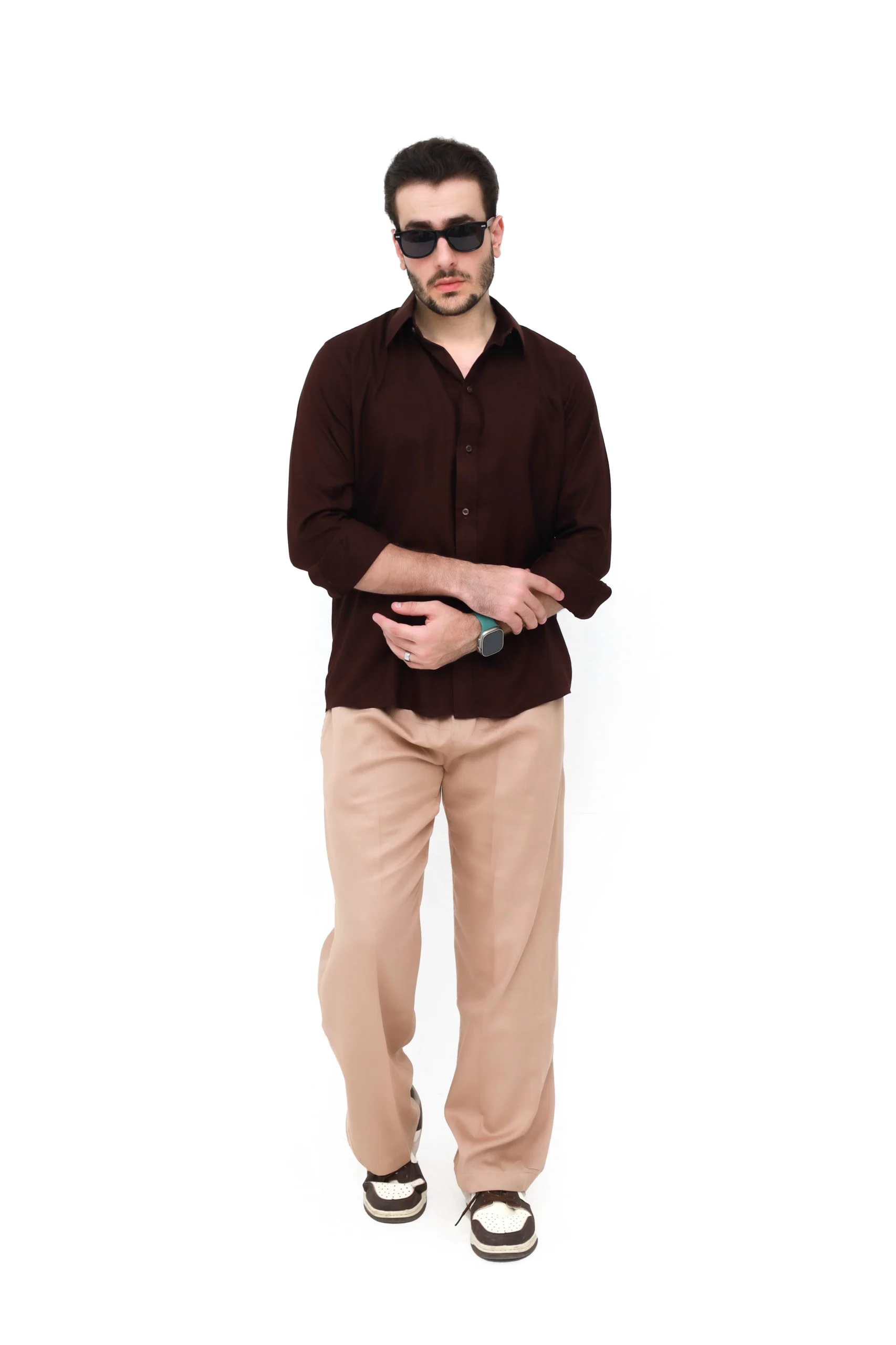 Cocoa Sand Men’s Shirt & Trouser Set